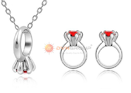 Rhodium Plated | Fashion Pendant Sets